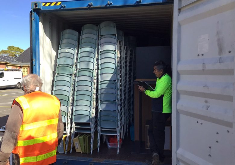 Rotary Donations in Kind Sends School Furniture to Timor-Leste